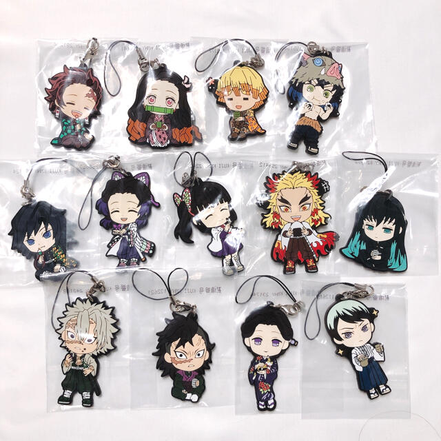 BANDAI - 一番くじ 鬼滅の刃 ラバーストラップ コンプリートの通販 by