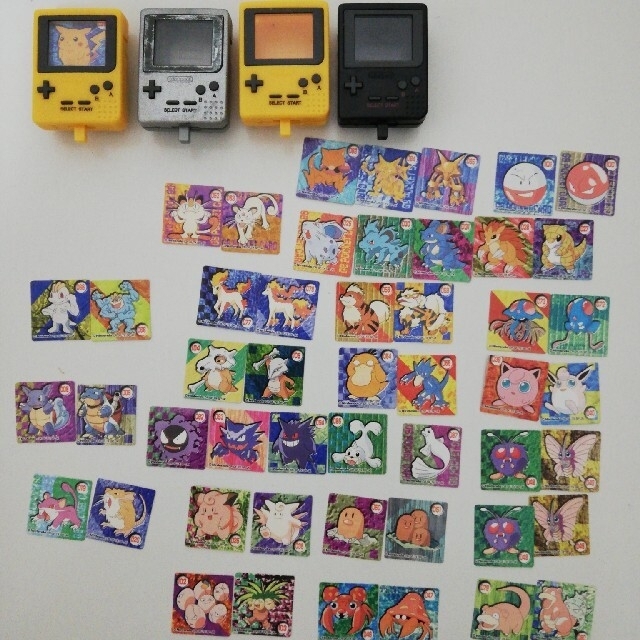 任天堂 - GBポケットカード ポケモン ゲームボーイ型ケース4つ 任天堂