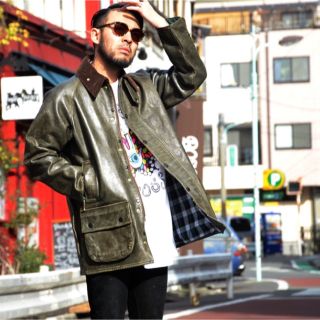 Barbour - blackmeans × LABRAT レザー ビューフォート【2/6限定】の