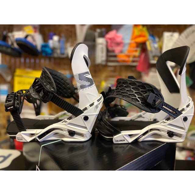 SALOMON - 最終価格 SALOMON HOLOGRAM 19-20 ホワイト Mサイズの通販