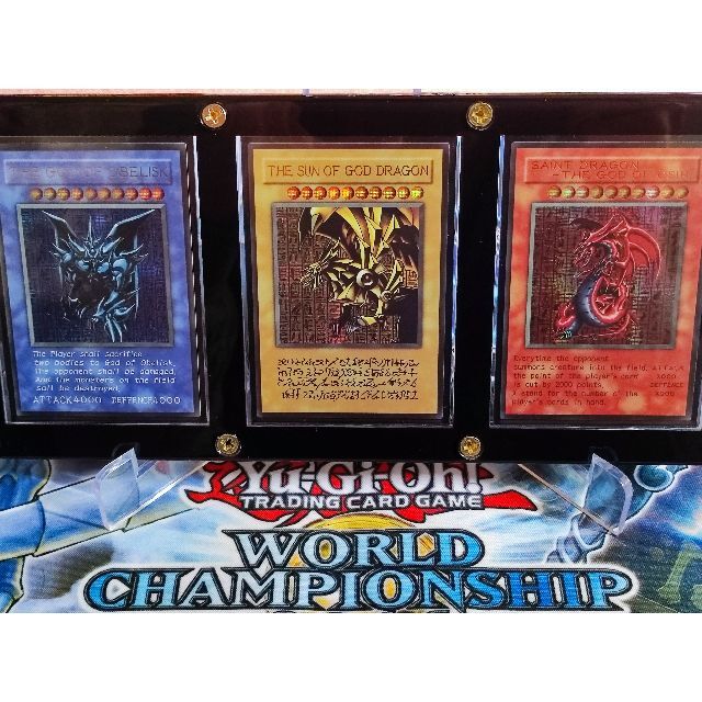 遊戯王 三幻神 原作絵 3連スクリューダウンの通販 by vsh's shop｜ラクマ