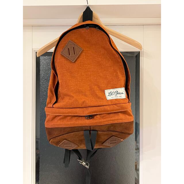 L.L.Bean - 70s L.L.Bean 筆記体タグ ビンテージデイパック レンガ色