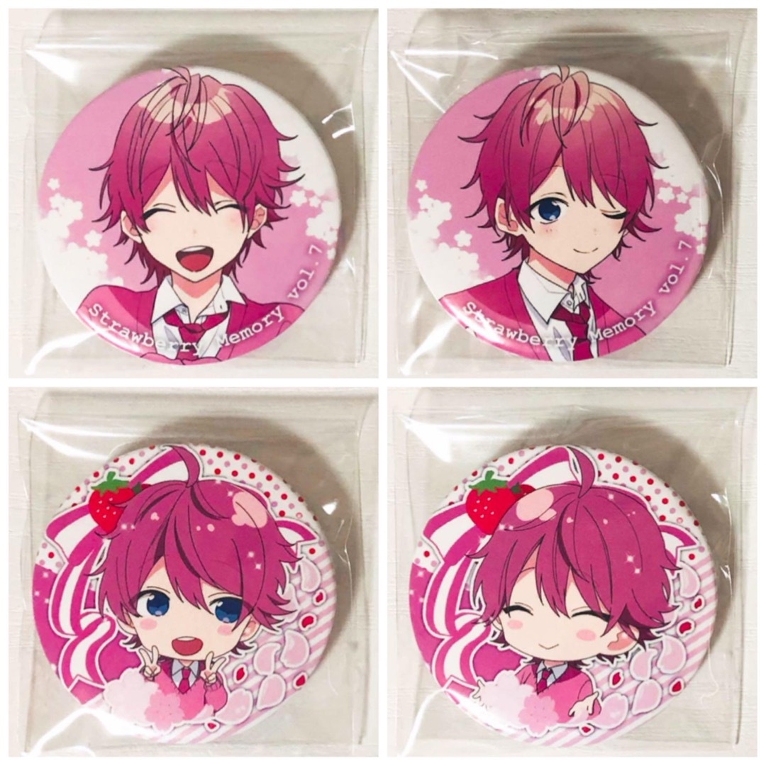 新品☆すとぷり【さとみ】すとめも7☆缶バッジ☆4点セットの通販 by
