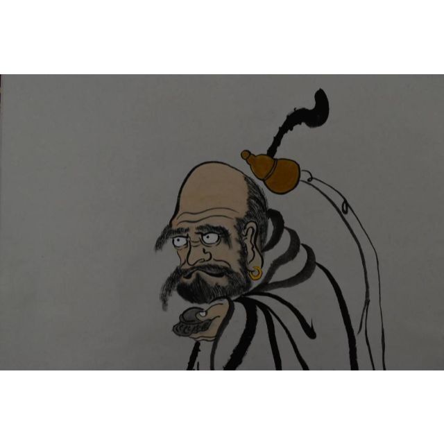 良念/達磨之図/芦葉達磨図/ダルマ図/掛軸☆宝船☆Z-914の通販 by 掛軸