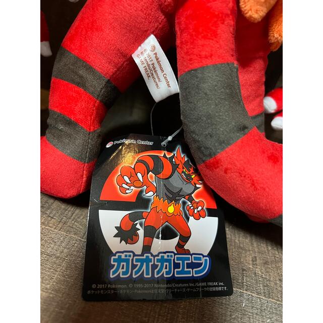 ポケモンセンター ガオガエン ぬいぐるみの通販 by fkw｜ラクマ