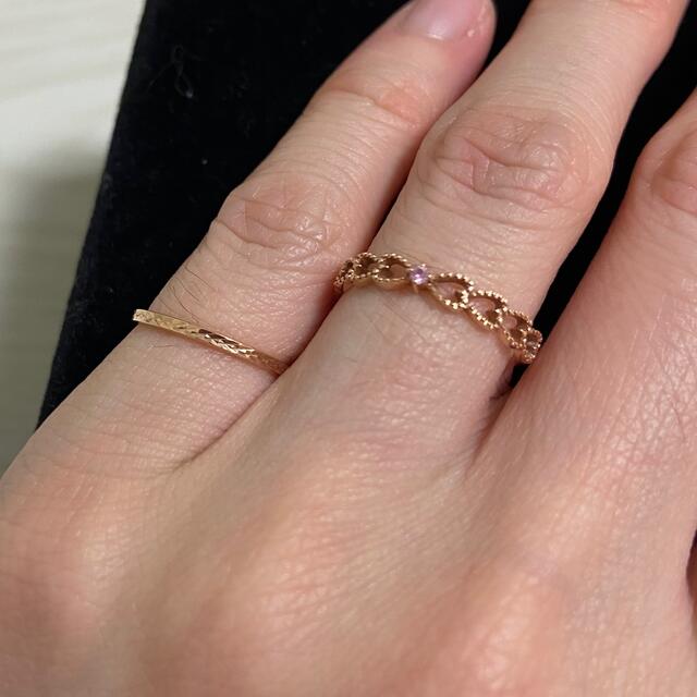 ete - ete ピンクサファイア リングの通販 by momo shop｜エテならラクマ