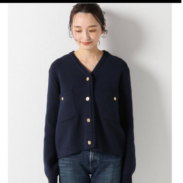 Plage - Plage ゴールドボタンニットジャケットの通販 by RIN's shop