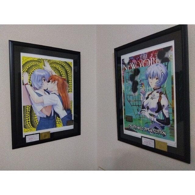 額付き】DEATH NYC 正規品 アスカ&レイ エヴァンゲリオンの通販 by