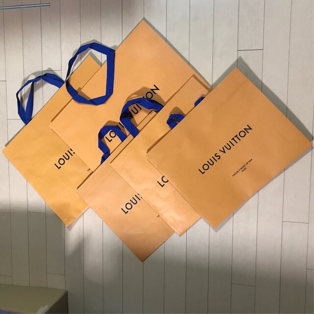LOUIS VUITTON - ルイヴィトン ショッパー 大〜中サイズ 5枚セットの