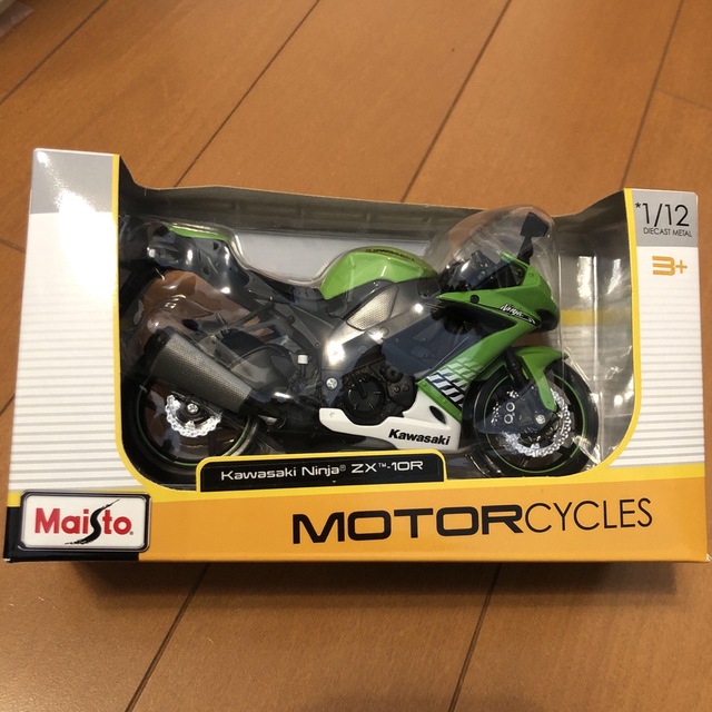 カワサキ ニンジャ ZX-10R マイスト 12/1スケール ディスプレイカーの