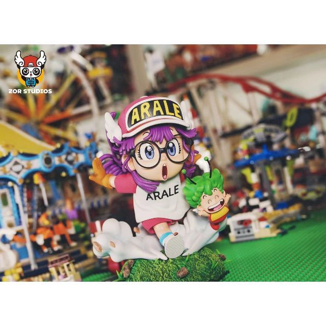 Dr.スランプ アラレちゃん 走る ガレージキット 塗装済み完成品