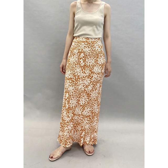EDIT.FOR LULU - edit for lulu フラワー マキシスカート エディット