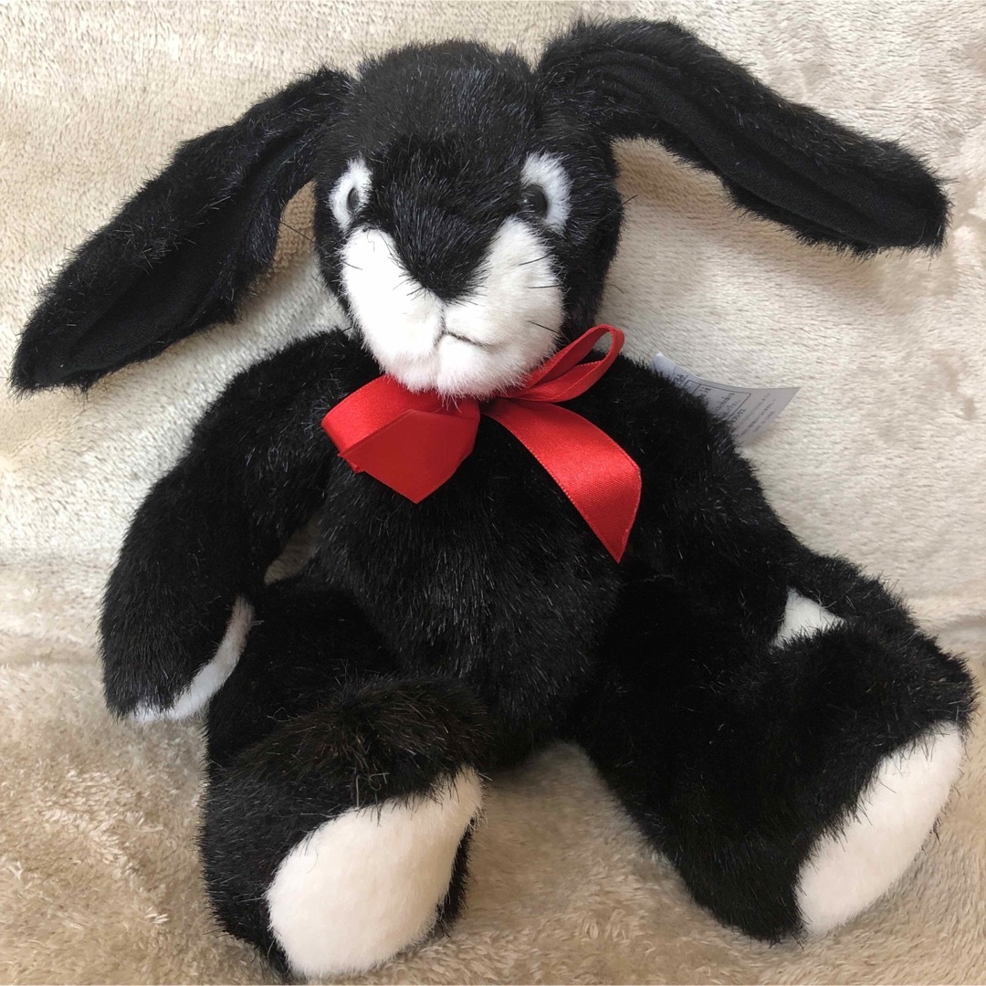 HIROMICHI NAKANO - ヒロミチナカノ ラビットぬいぐるみ ブラック黒