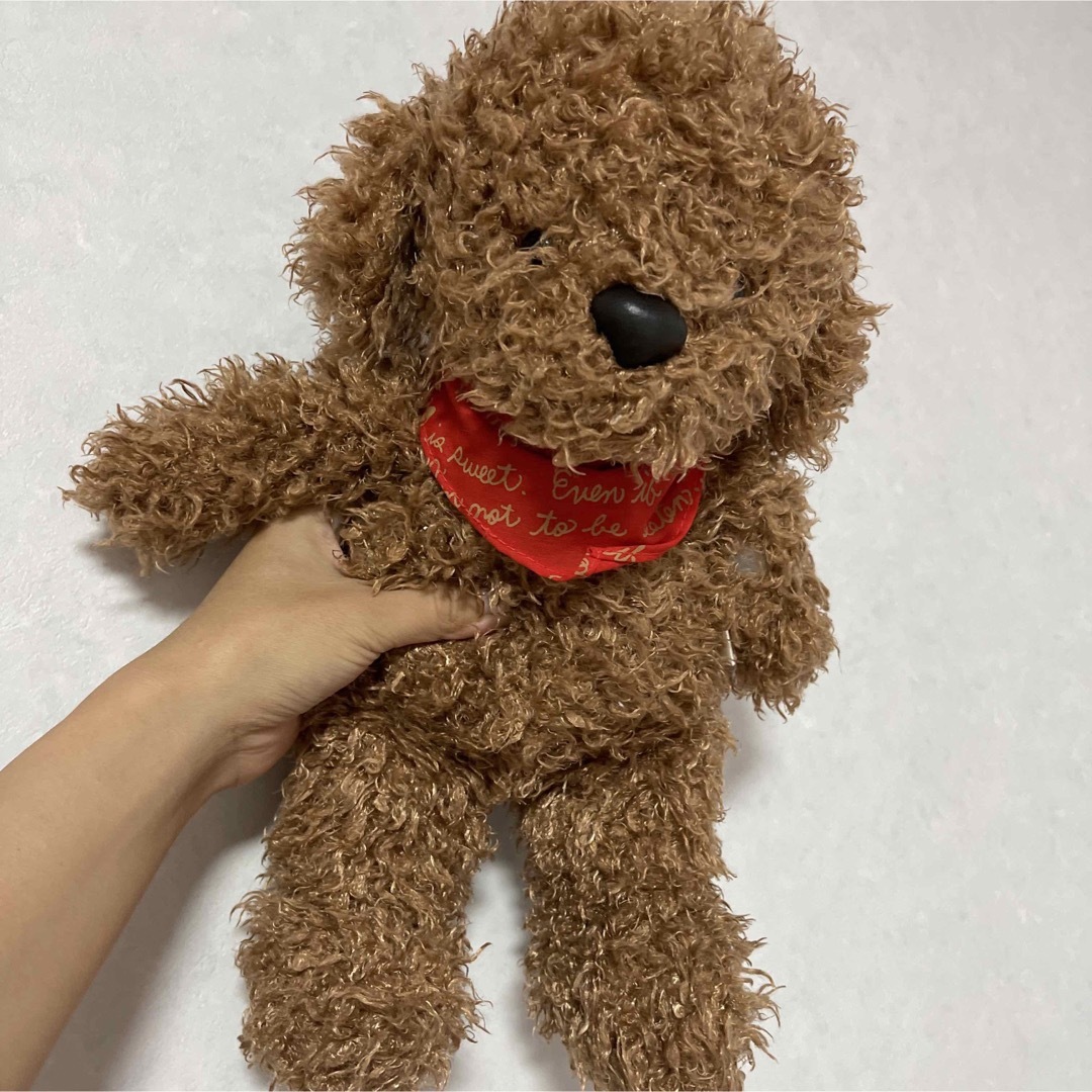 シナダカンパニー 昭和レトロ ぬいぐるみ 犬 トイプードルの通販 by し