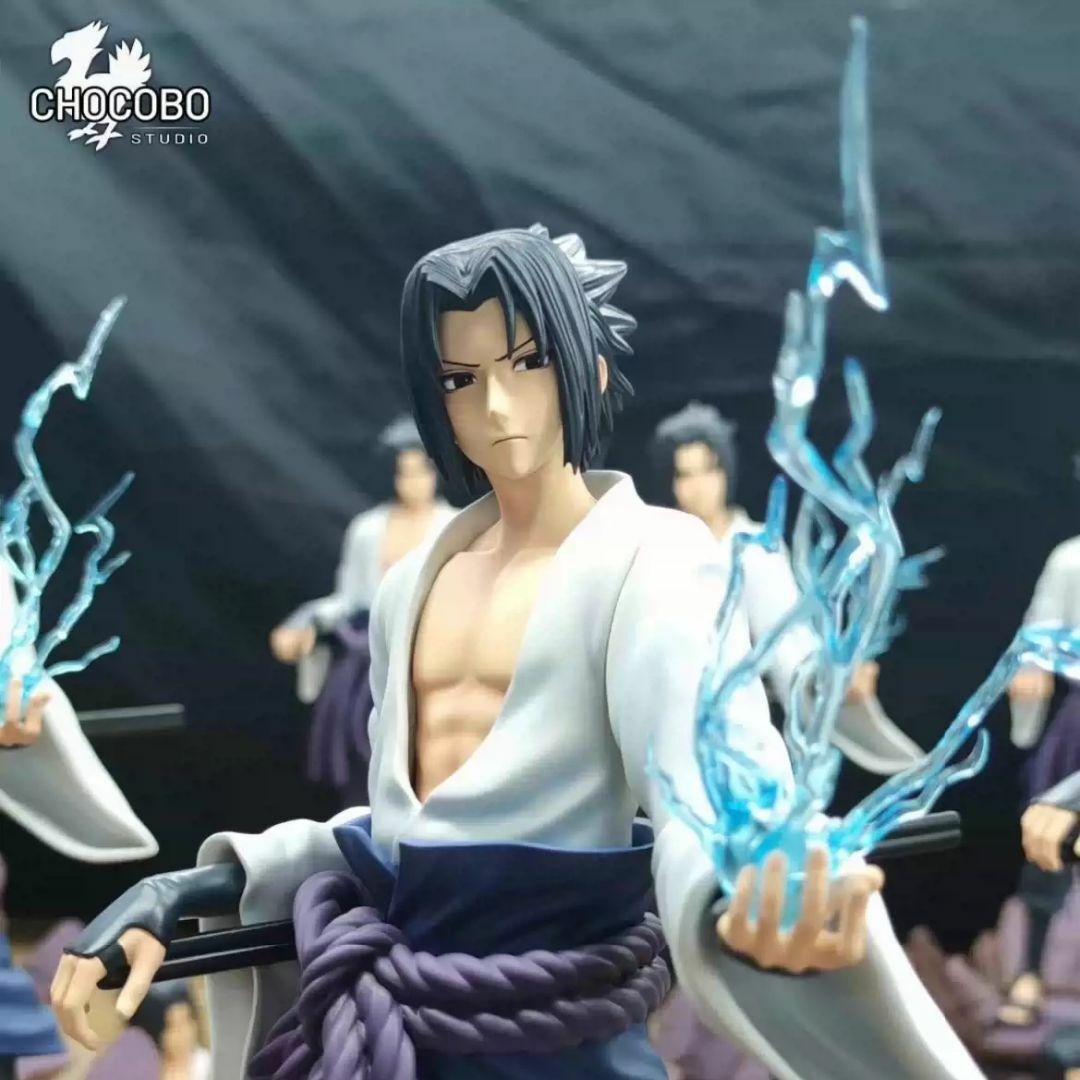 ナルト 疾風伝 うちはサスケ ガレージキット フィギュア 1/6スケールの