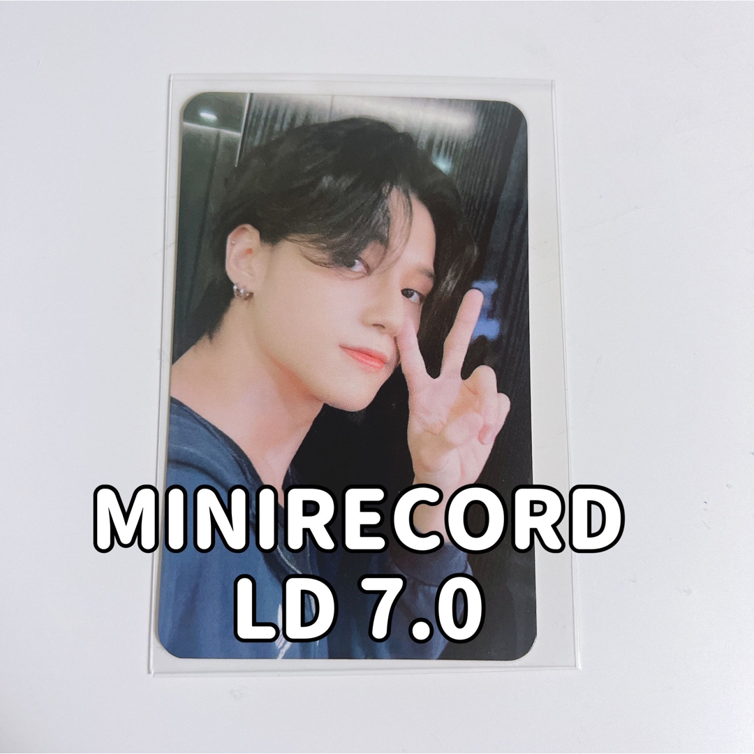 ATEEZ - 【MINIRECORD LD 7.0】ATEEZ ウヨン outlaw トレカの通販 by