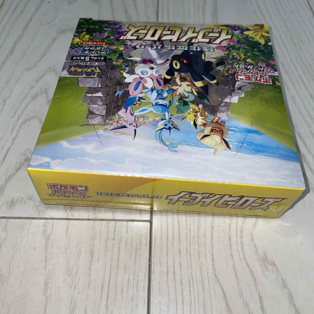 ポケモンカード イーブイヒーローズ BOX 未開封 シュリンク付き