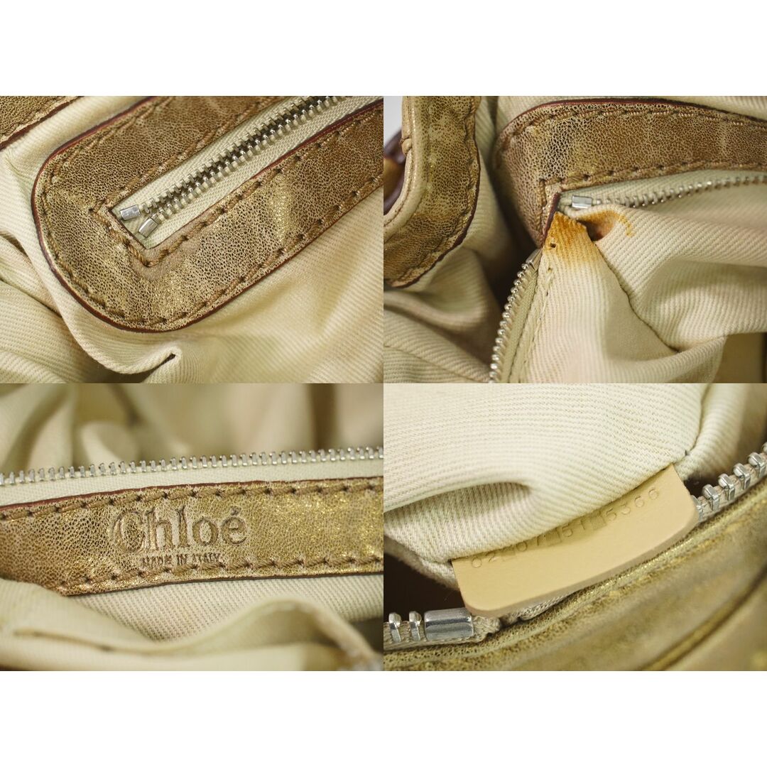 Chloe - 本物 クロエ Chloe ミニ パディントン ハンドバッグ レザー