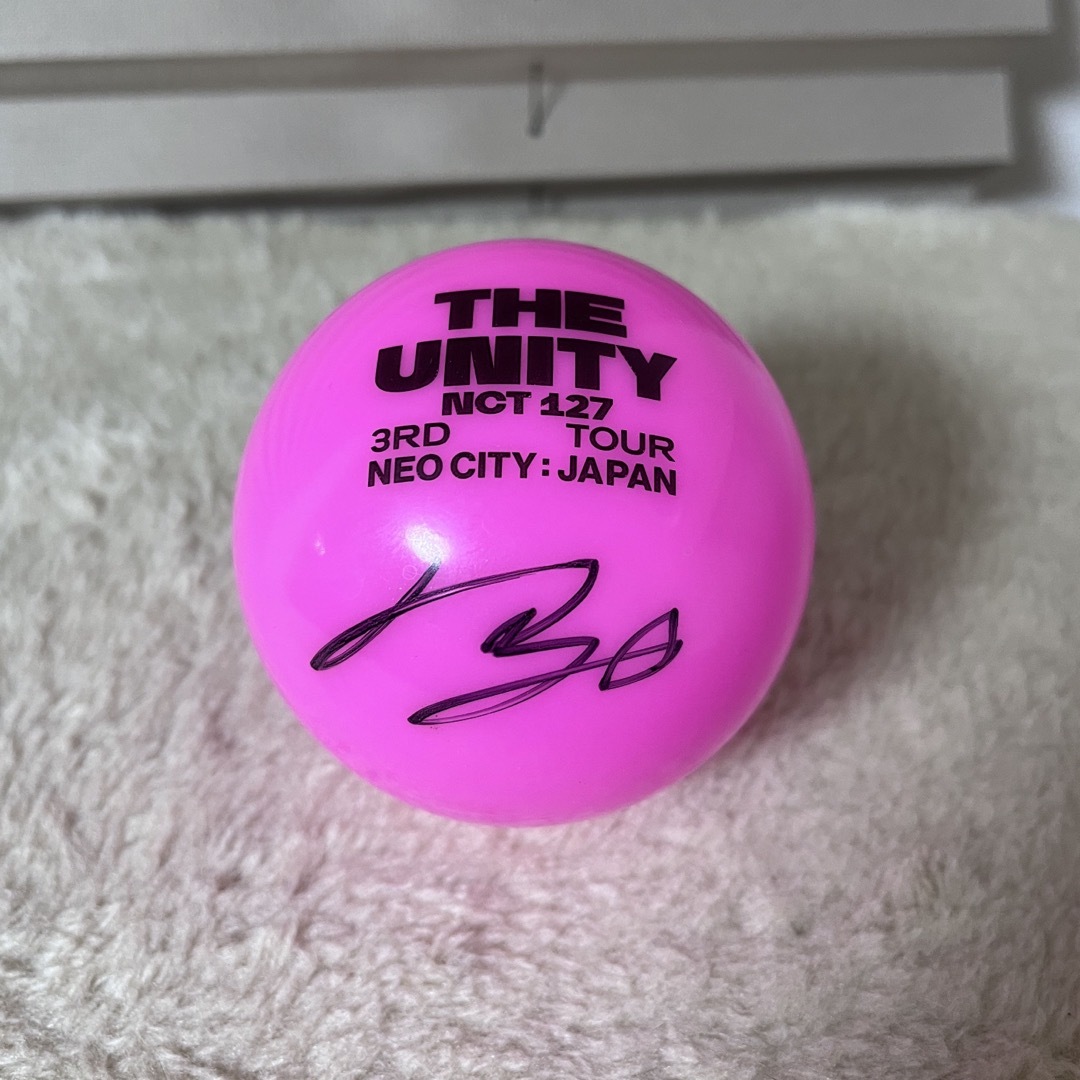 NCT127 ドヨン サインボールの通販 by moco's shop｜ラクマ