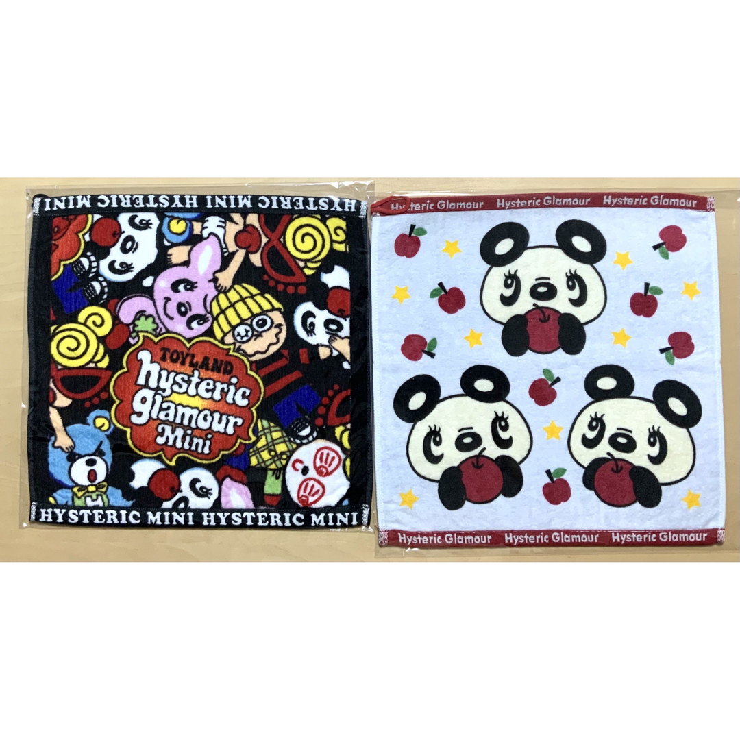 HYSTERIC MINI - ヒスミニ☆正規品☆新品☆ハンドタオル☆2枚セット