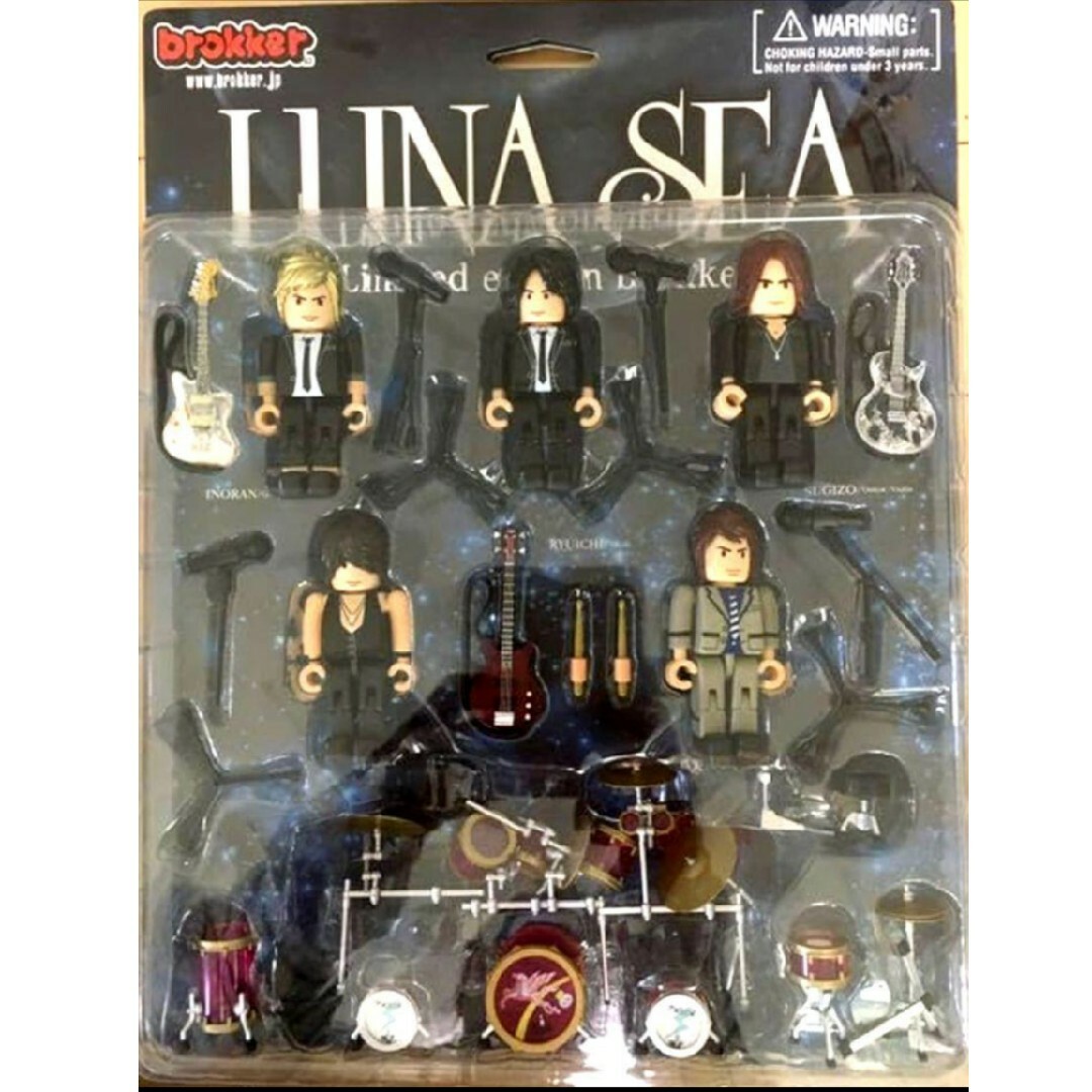 brokker LUNA SEA バンドフィギュア ブロッカーの通販 by ME☆RU's