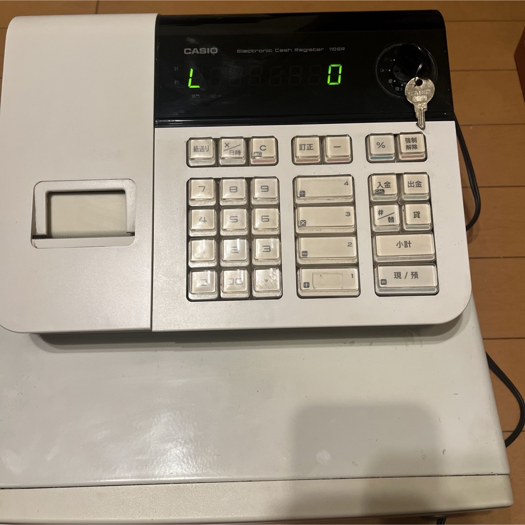 CASIO - カシオ電子レジスター110ER 【ジャンク品扱い】の通販 by
