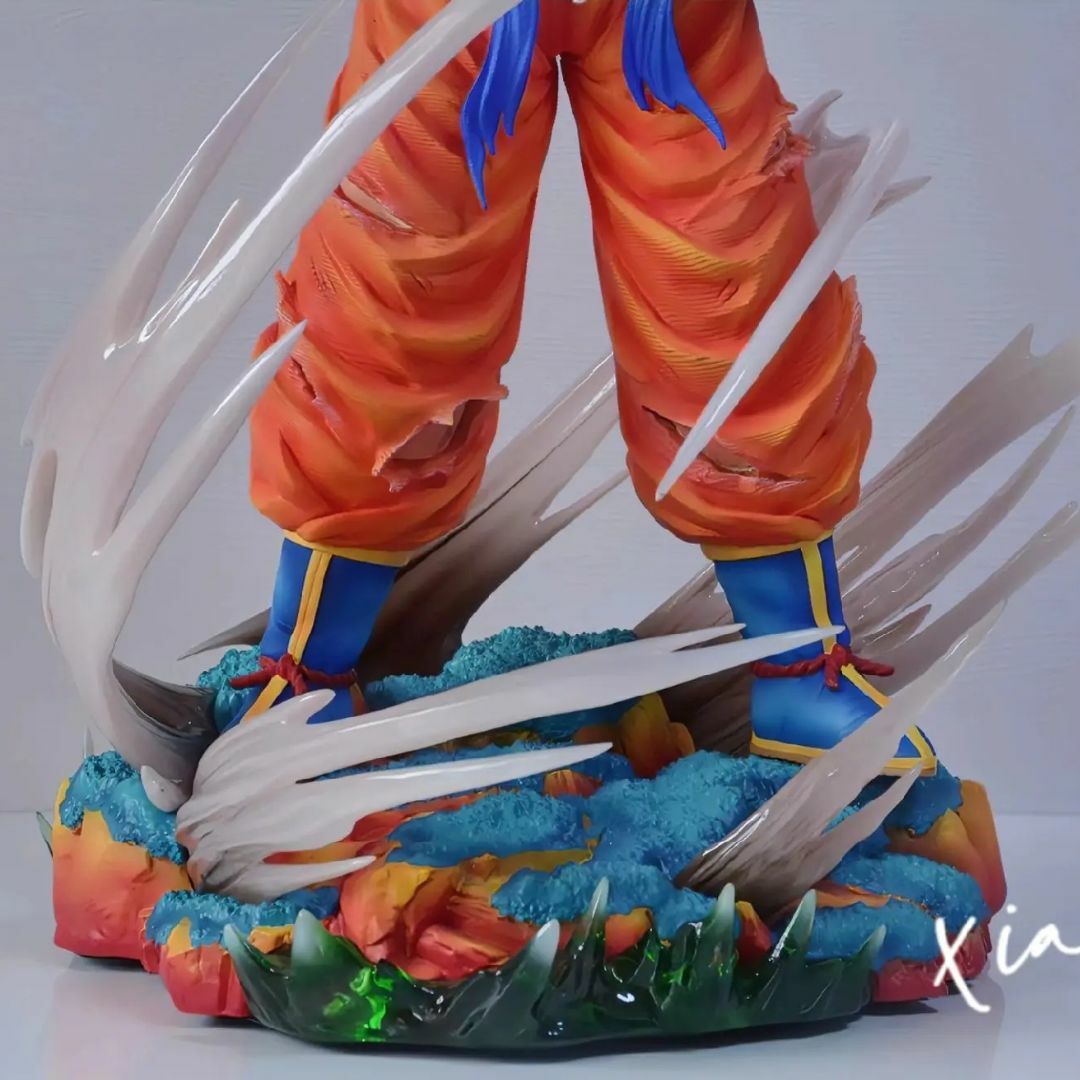 ドラゴンボール 超サイヤ人 孫悟空 ガレージキット フィギュア 1/6