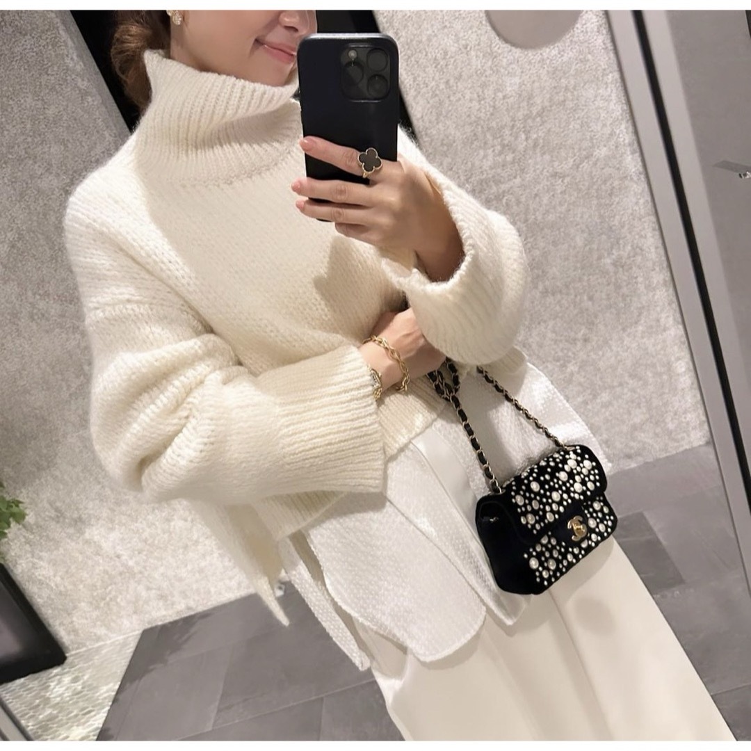 yori 新品未使用 shirocon 2023AW モヘアニットの通販 by pretty