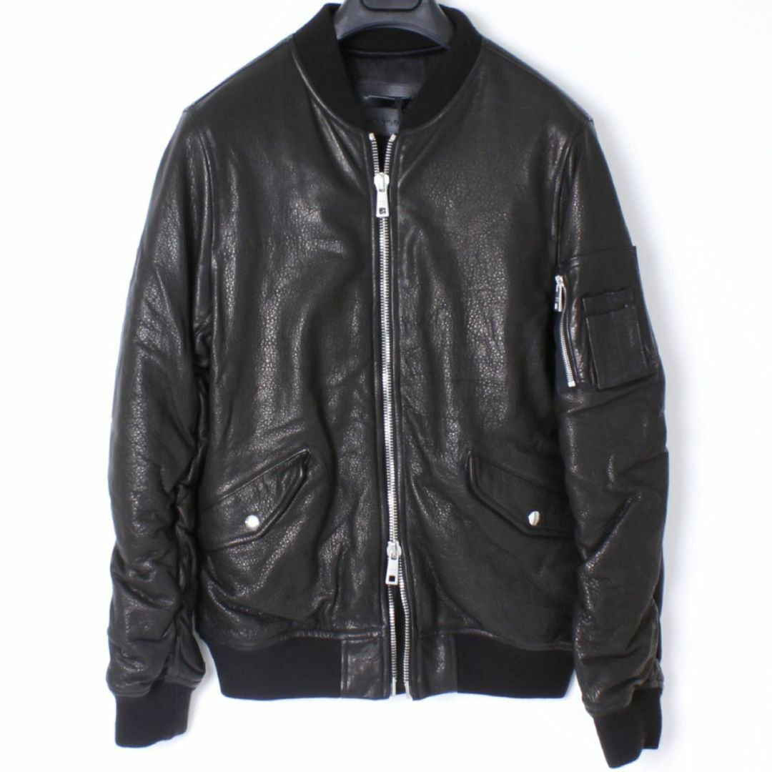 GIORGIO BRATO - 新品 GIORGIO BRATO ラムレザーボンバージャケット 46