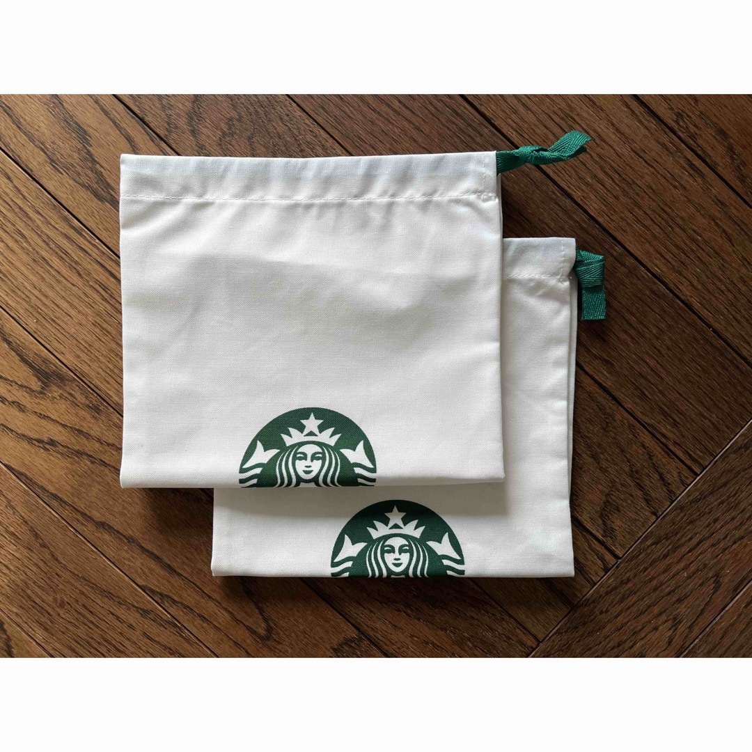 Starbucks - スターバックス：巾着2枚セットの通販 by ラクまま's shop