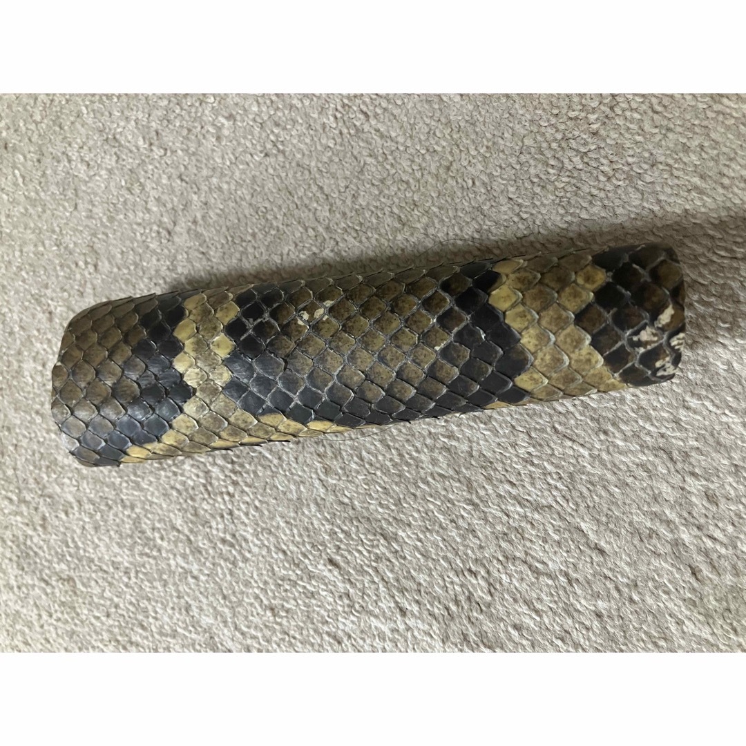 蛇革🐍ニシキヘビの皮 三線の通販 by aa's shop｜ラクマ