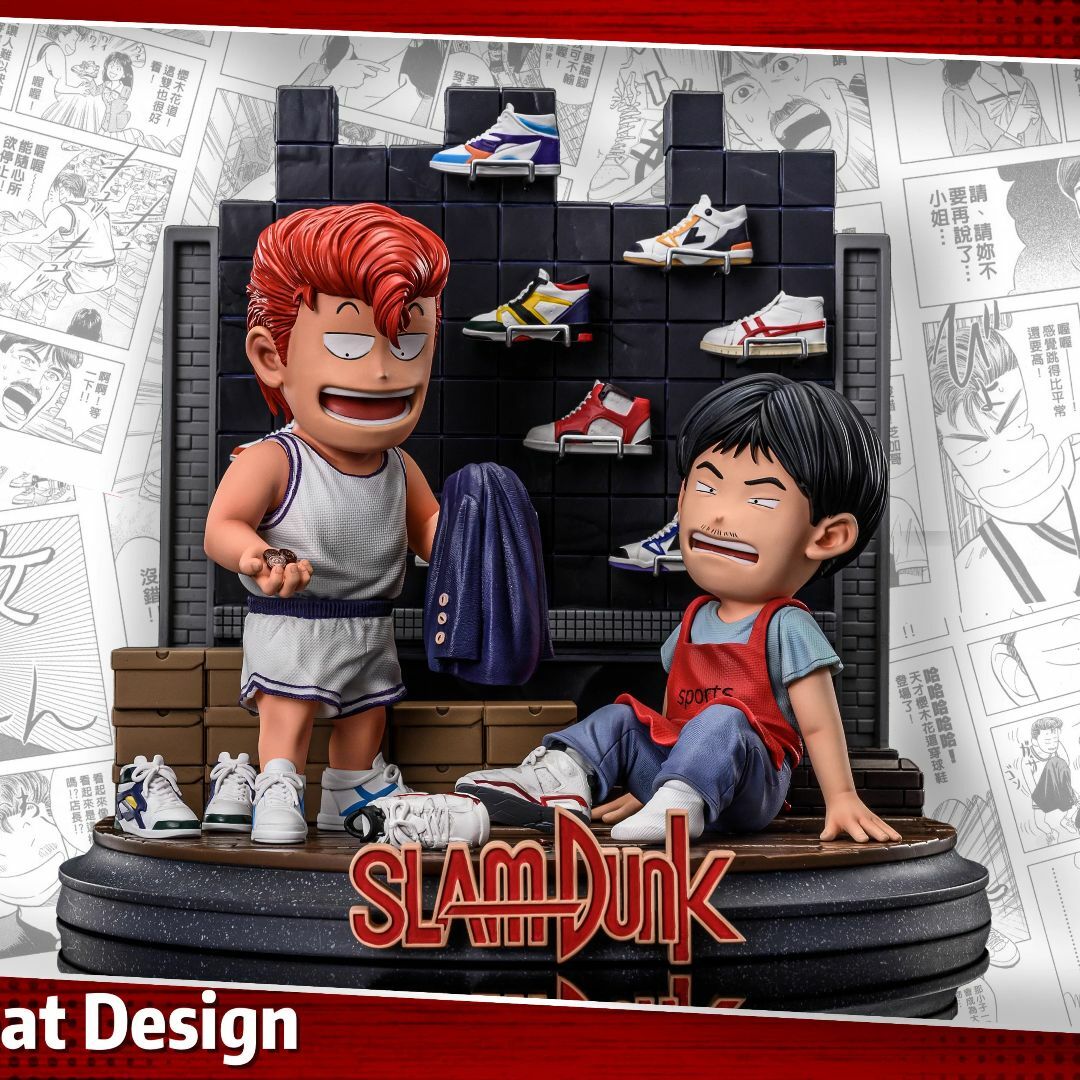 スラムダンク 桜木花道 フィギュア ガレージキット 塗装済み完成品の