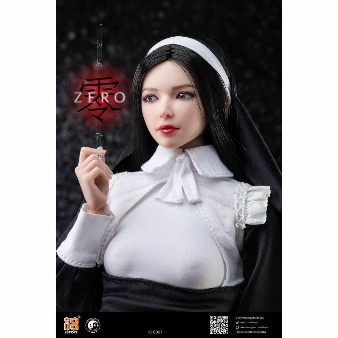 I8 TOYS 1/6 シスター 零 ヘッド&コスチューム セット 修道女の通販 by