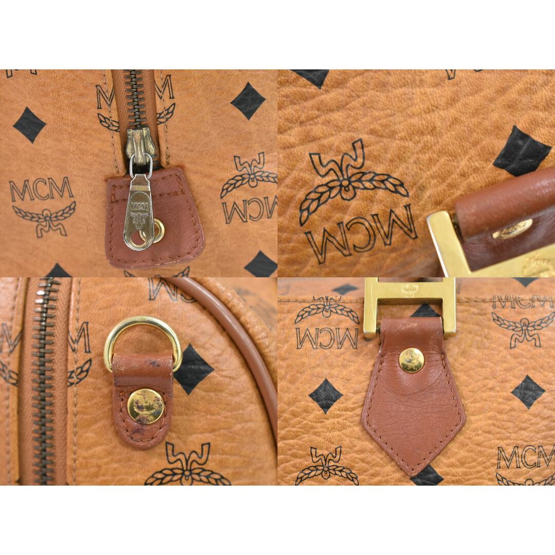 MCM - 本物 エムシーエム MCM ヴィセトス ミニボストンバッグ