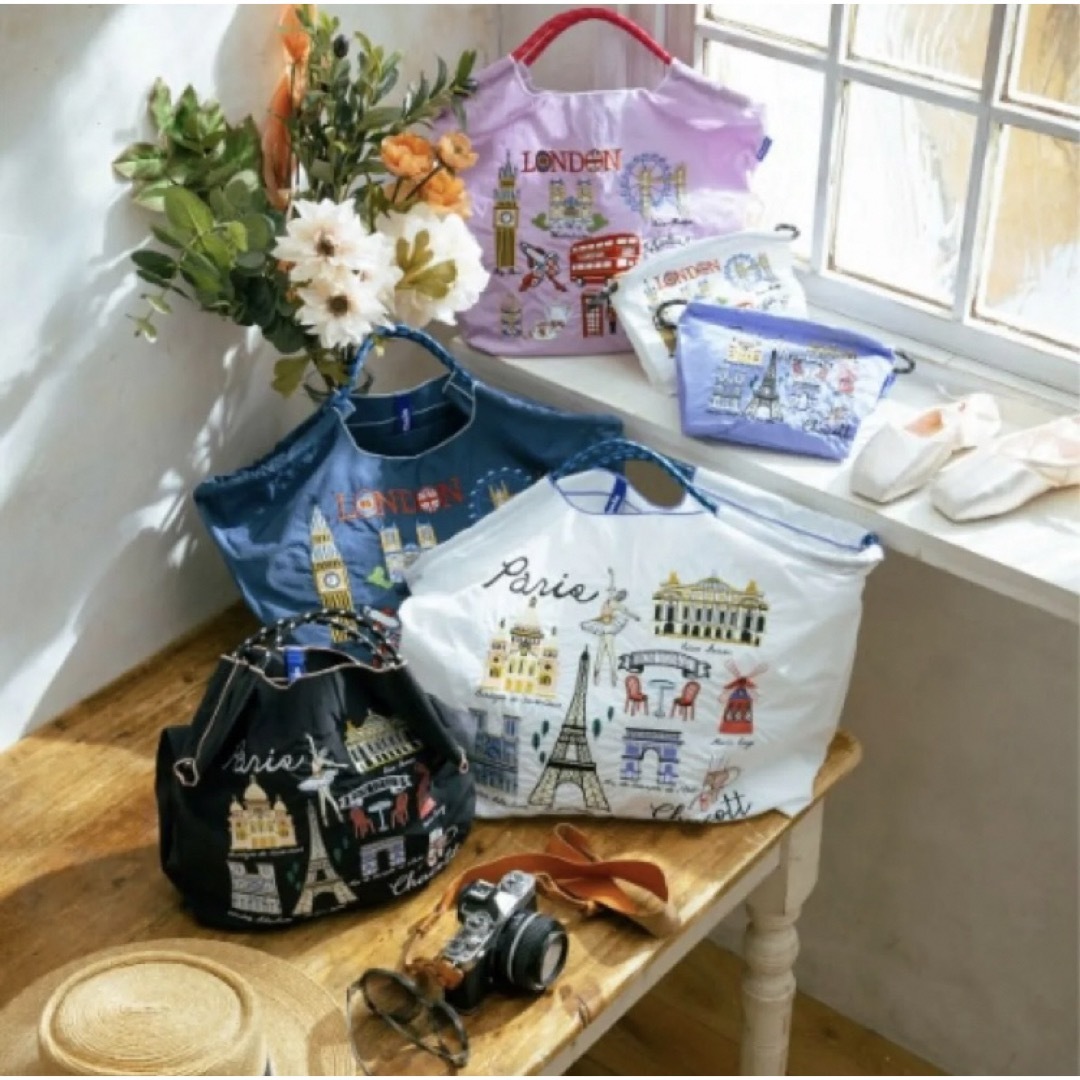 CHACOTT - チャコット ボール&チェーン ロンドン柄 ピンクM新品未使用