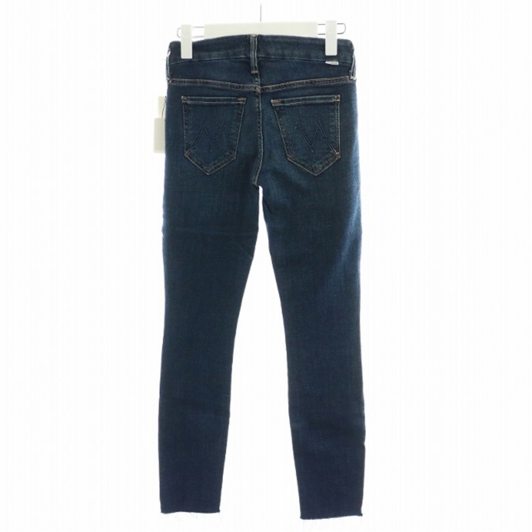 mother - マザー LOOKER ANKLE FRAY スキニー デニムパンツ 24 S 紺の