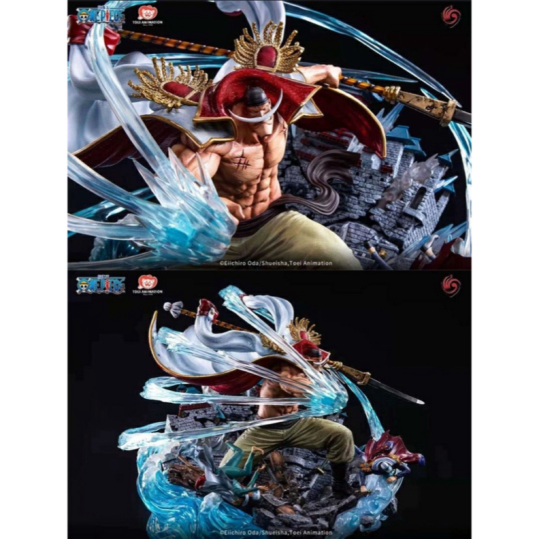 ONEPIECE 頂上戦争 白ひげ スタチュー ガレージキット フィギュアの