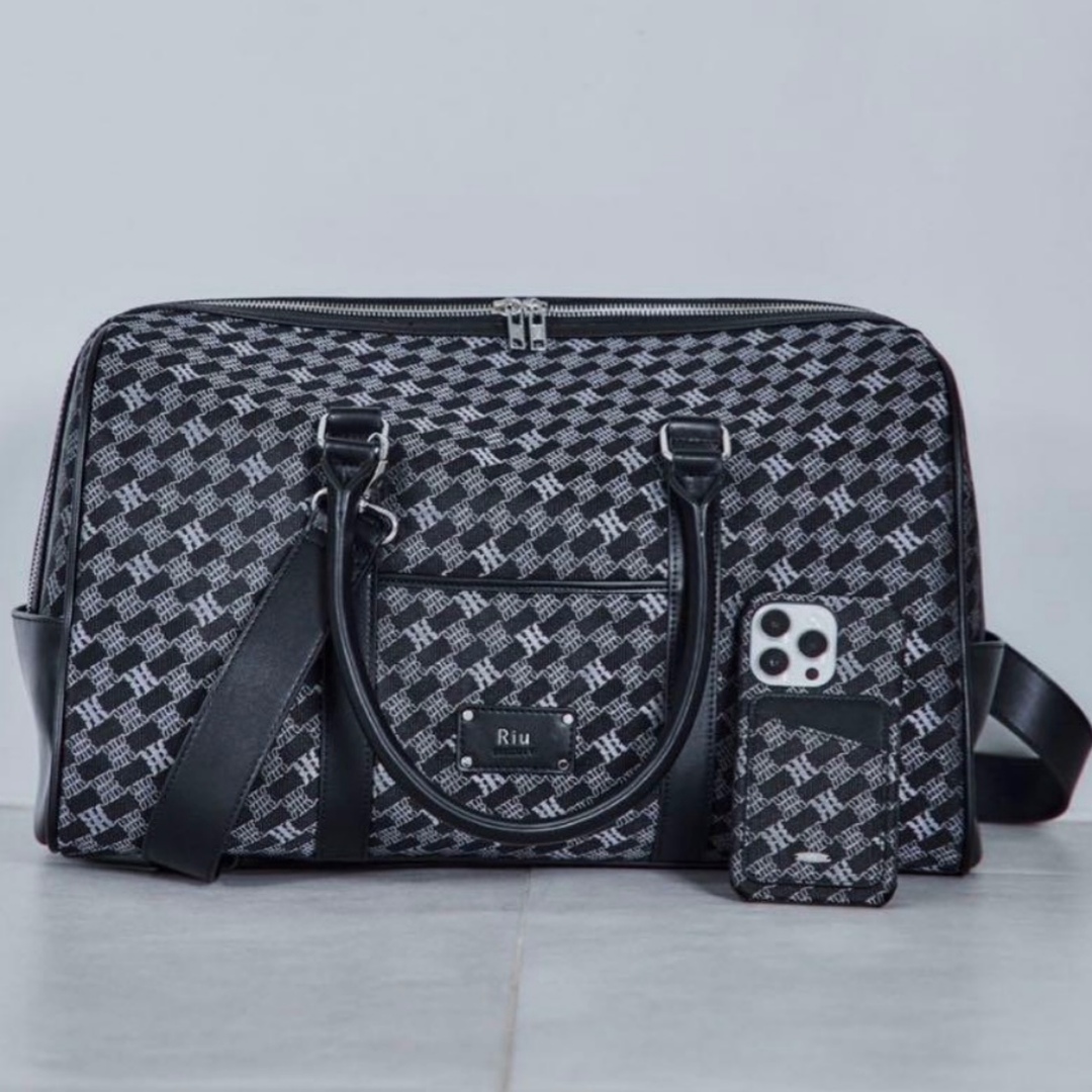 riu ボストンバッグ Jacquard traveling bag Rちゃんの通販 by め ろ