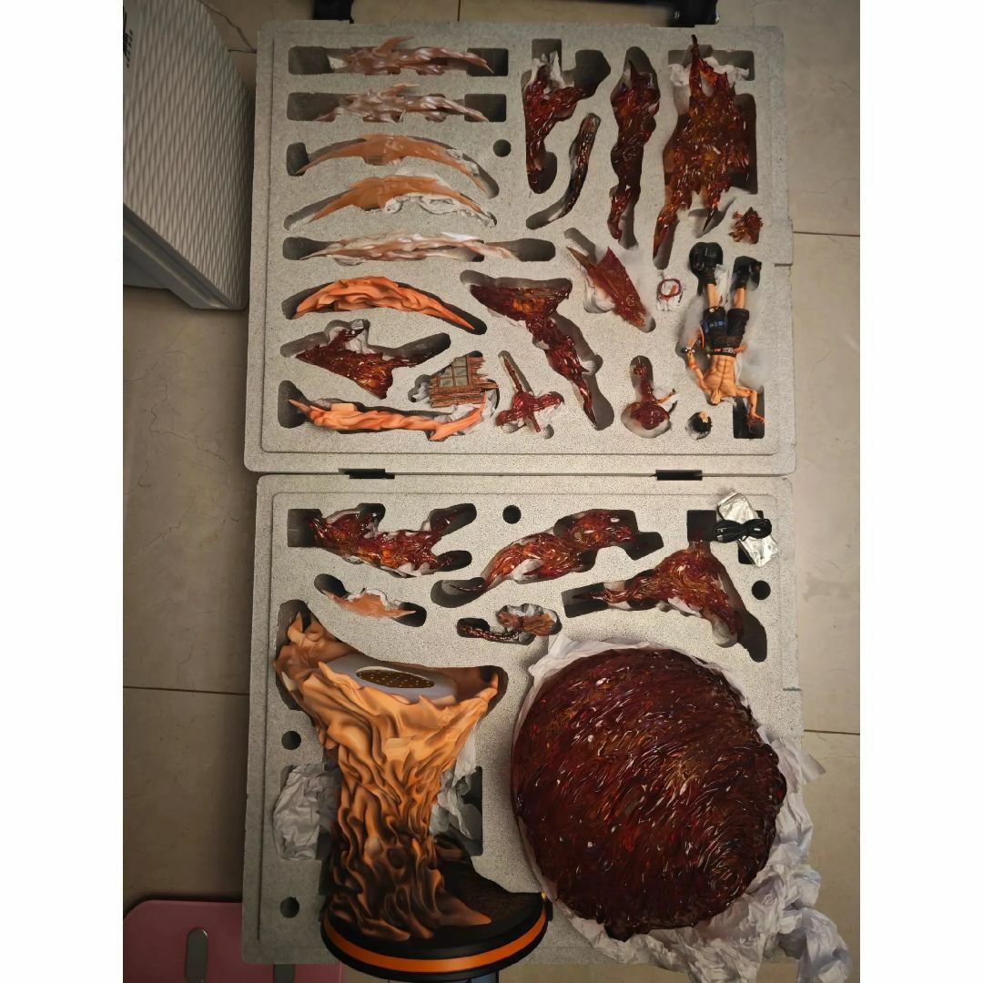 ワンピース 大炎戒炎帝 ポートガス・D・火拳のエース ガレージキット