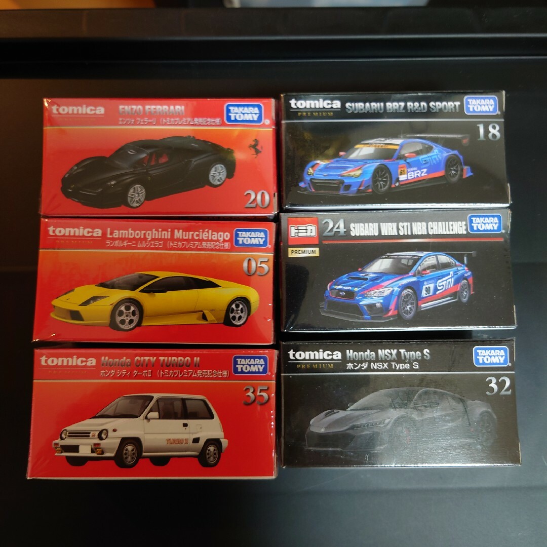 トミカプレミアム - 新品未開封シュリンク付き トミカプレミアム 6台の