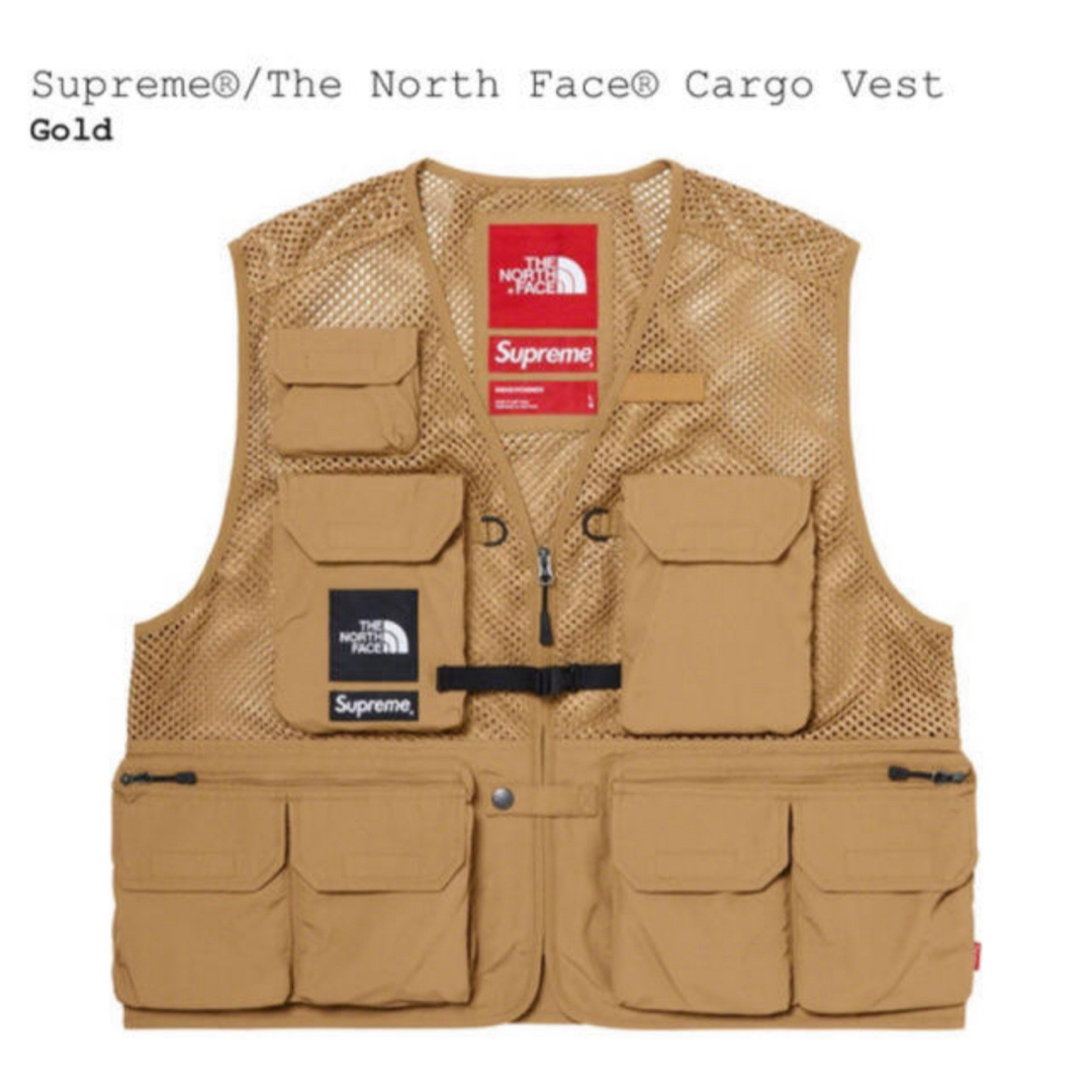 Supreme - supreme the north face cargo vest gold Mの通販 by