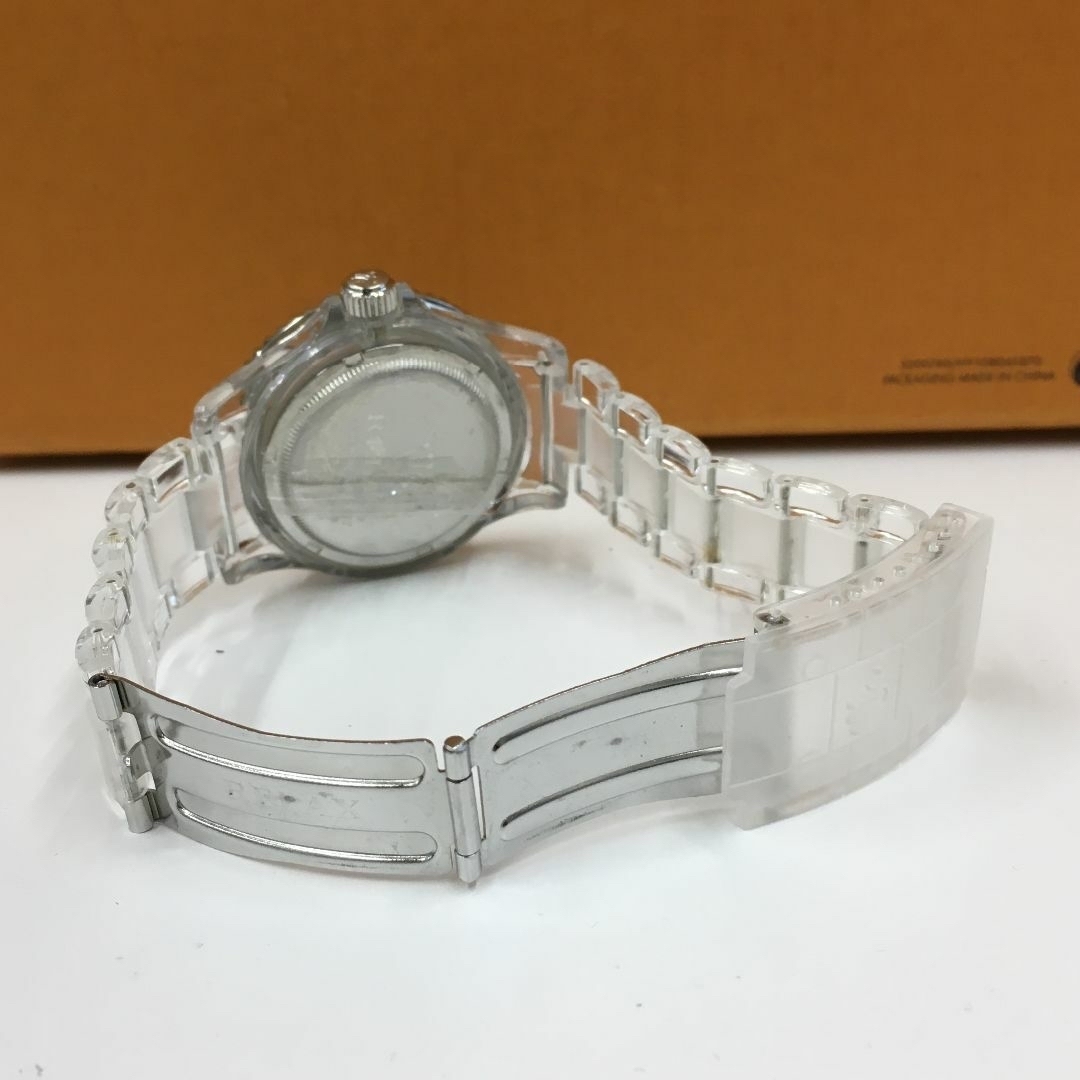 r1054 所ジョージ 世田谷ベース RELAX リラックス 腕時計 クリアの通販