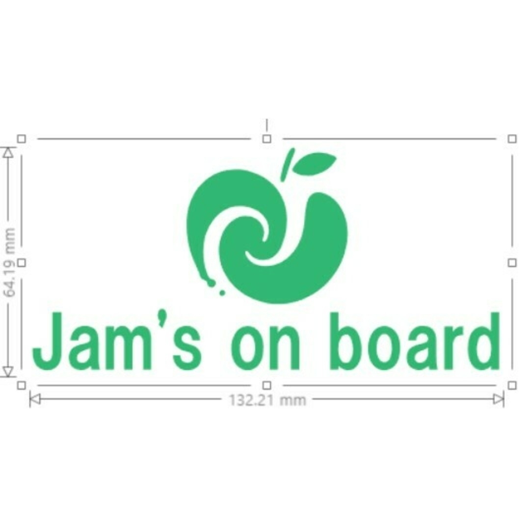 Mrs. GREEN APPLE ジャミー ステッカー ≪「Ringo Jam」発足9周年記念