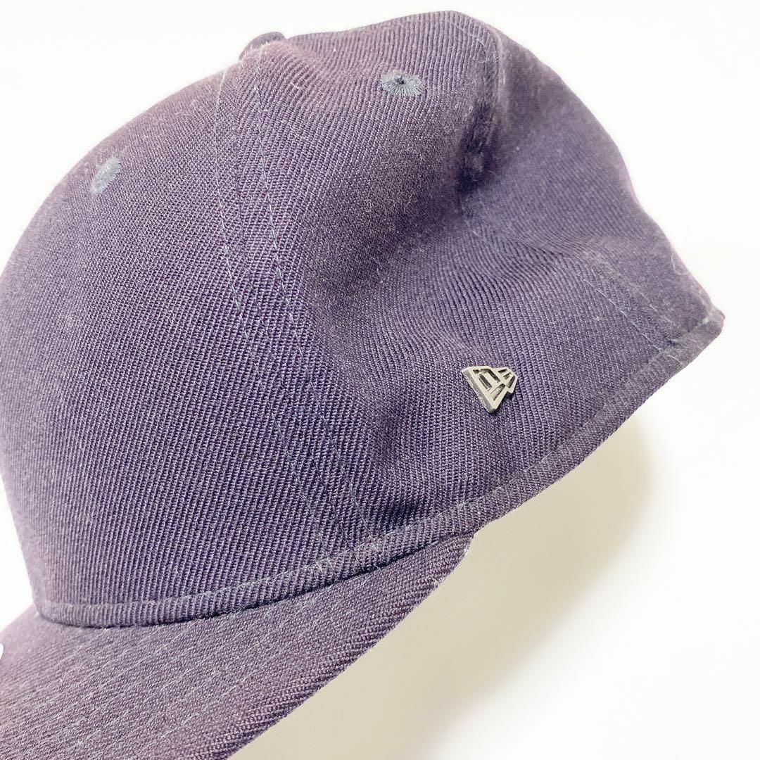 NEW ERA - ニューエラNEW ERA無地キャップ帽子ネイビーハット7-1/4