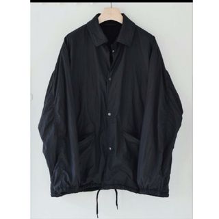 COMOLI - COMOLI 23AW コットンナイロン コーチジャケット ブラック 2