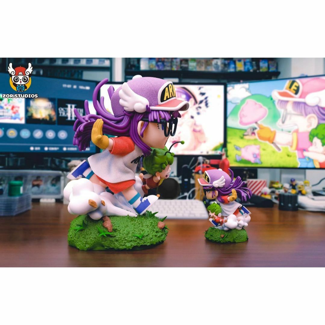 Dr.スランプ アラレちゃん 走る ガレージキット フィギュア 1/2