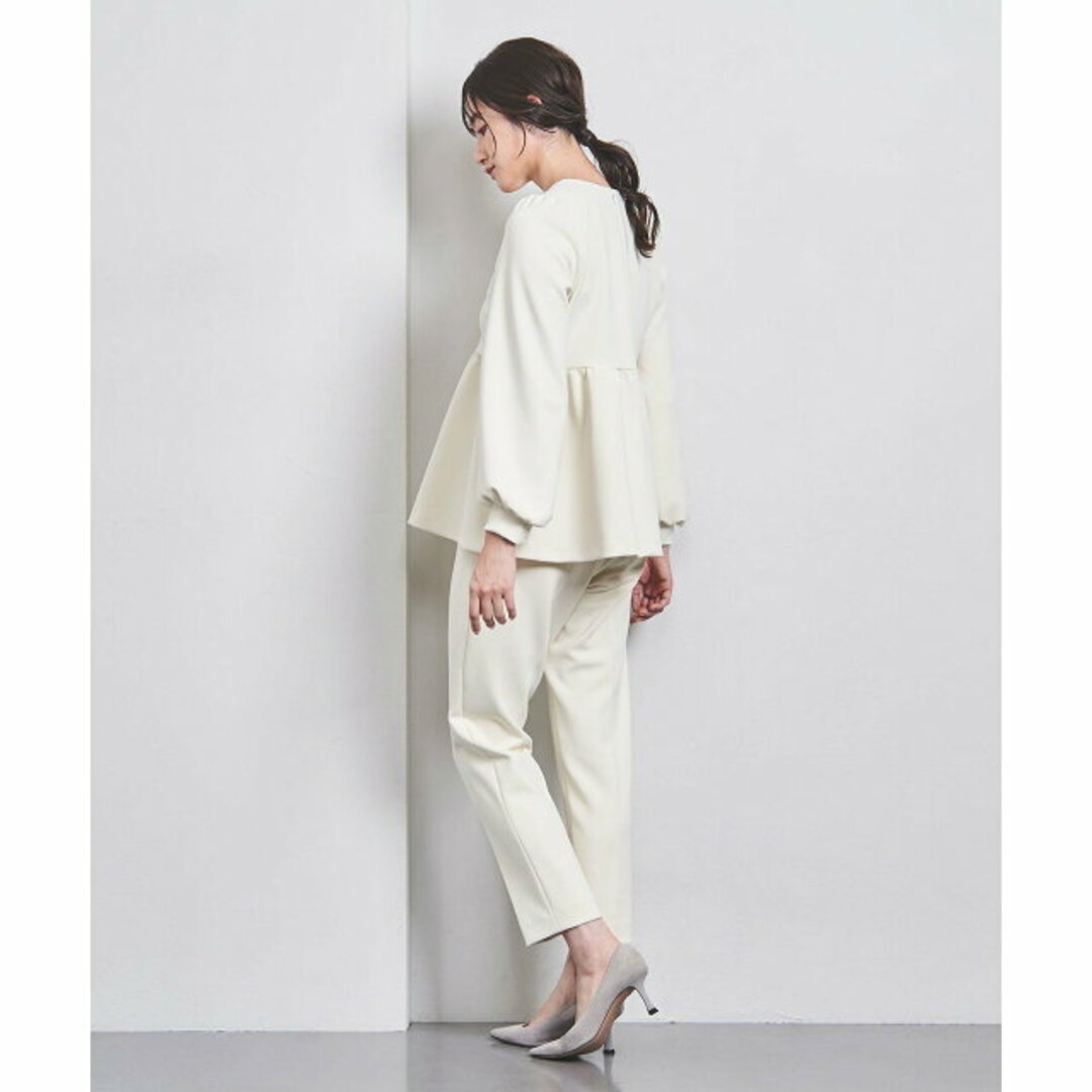 UNITED ARROWS - 【OFF WHITE】【S（36）】SPONGY パールモチーフ