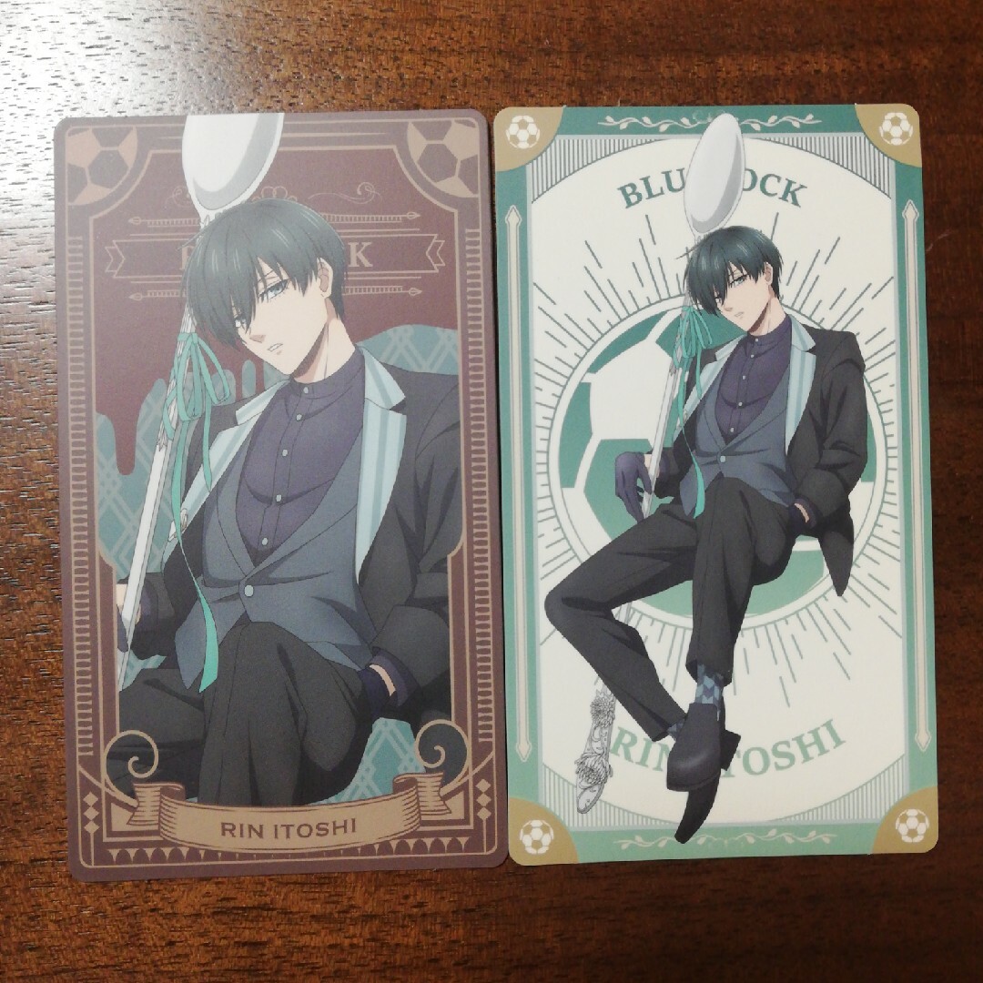 ナムコ ブルーロック sweets flavor 特典 カード 糸師 凛 2種の通販 by