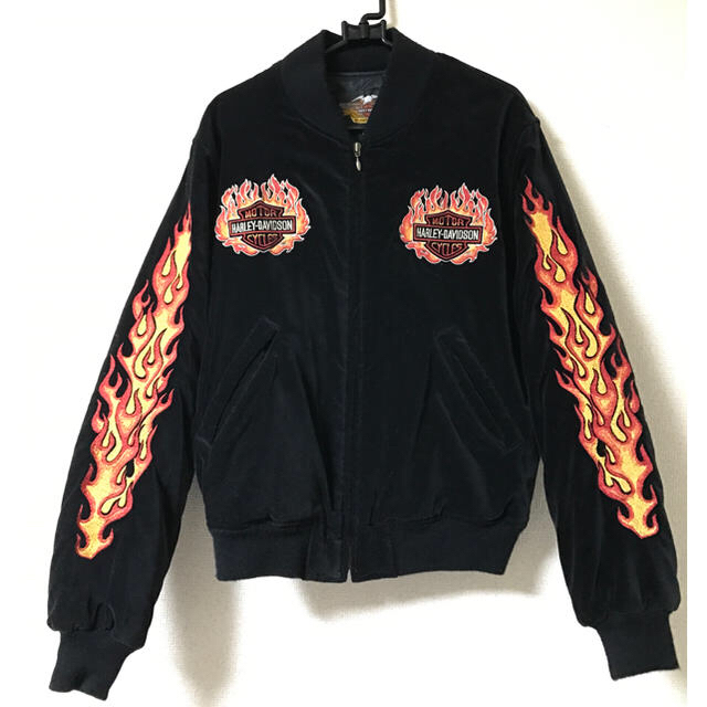Harley Davidson - ☆ 美品 ハーレー ダビッドソン スカジャン 袖プリ