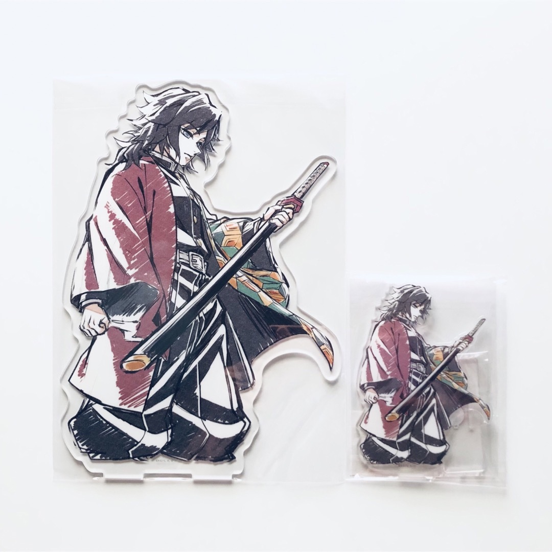 鬼滅の刃 WEBSHOPくじ S賞 ビッグアクリルスタンド 冨岡義勇の通販 by